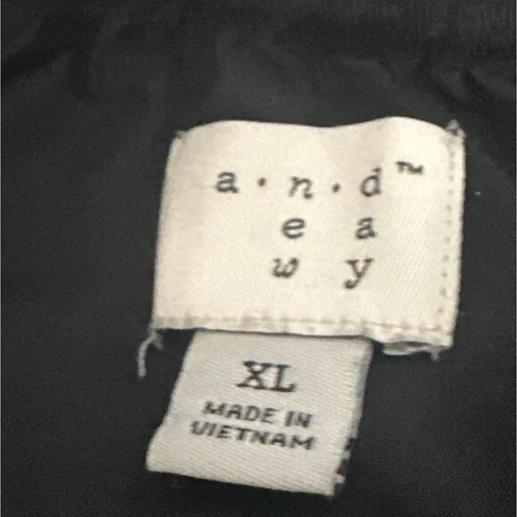 A New Day Black 3D Floral & Pink Skirt XL Elastic Waist Forest Fairy Whimsigoth - Picture 3 of 9